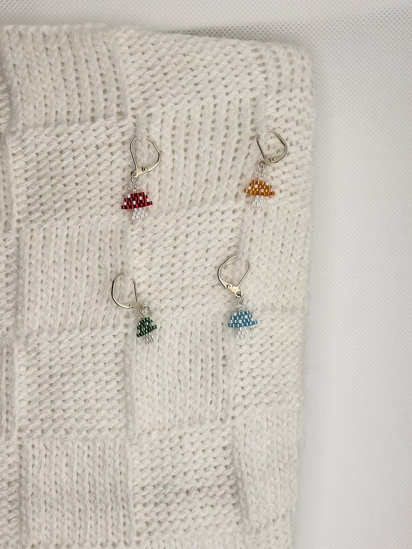 Mushroom Stitch Marker