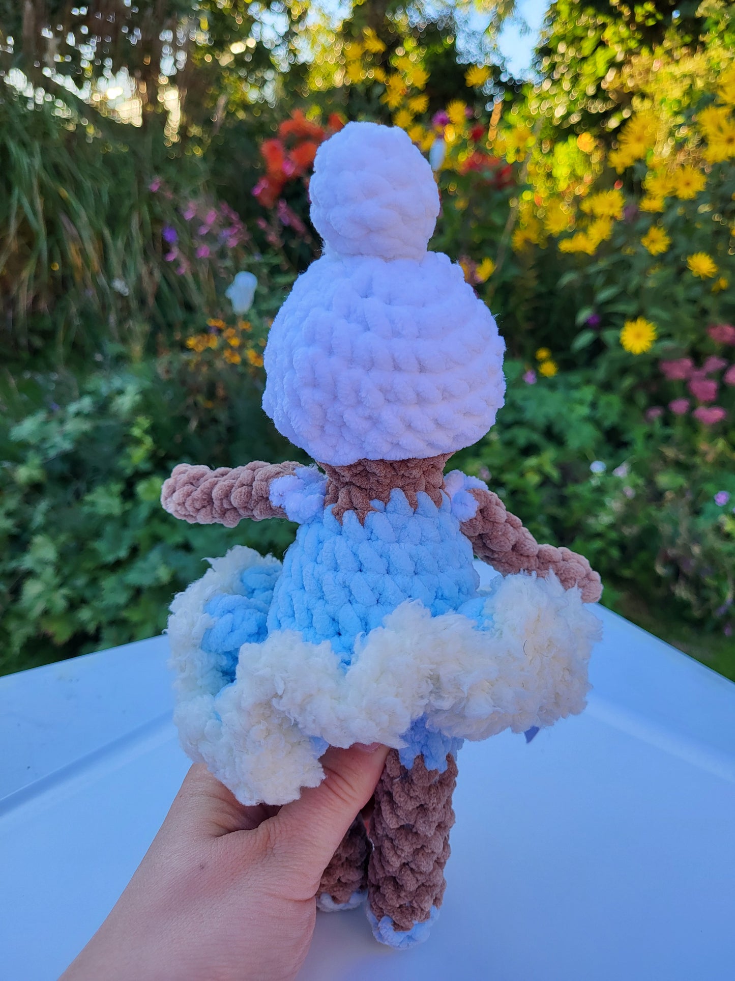 Handmade Crochet Ballerina Doll – Customisable Dance Gift