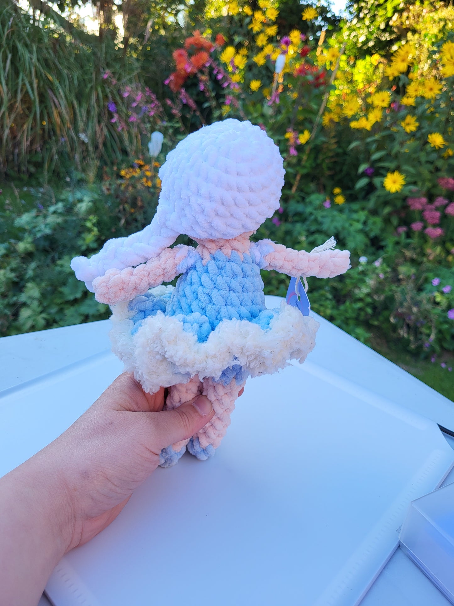 Handmade Crochet Ballerina Doll – Customisable Dance Gift